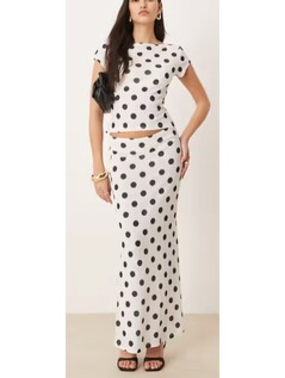 ASOS Polka Dot Skirt & Top Set - Women's Large NWOT